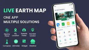 GPS Voice Map & Route Finder screenshot 1