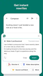 Grammarly-AI Writing Assistant screenshot 5