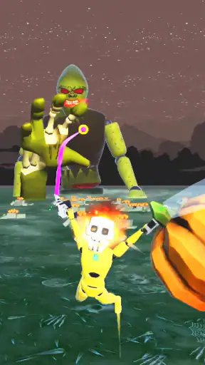 Grapple Hook Hero：スイングアクション screenshot 1