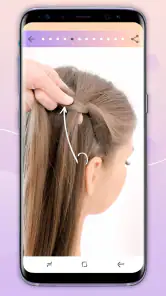 Hairstyles step by step screenshot