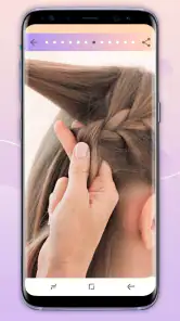 Hairstyles step by step screenshot