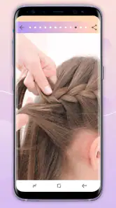 Hairstyles step by step screenshot