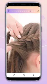 Hairstyles step by step screenshot 6
