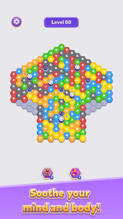 Hexascapes - Block Puzzle screenshot 1
