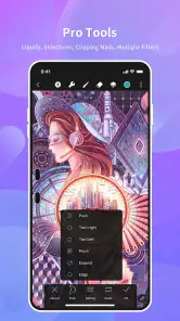 HiPaint  ペイント 、スケッチ 、ドローイング、油絵 screenshot