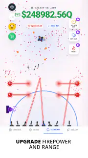 Idle Dot Shooter! 放置弾幕シューター screenshot 2