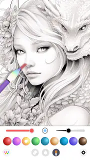 InColor: 大人のための塗り絵ゲーム screenshot 3