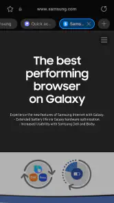 Internet Browser screenshot