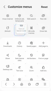 Internet Browser screenshot
