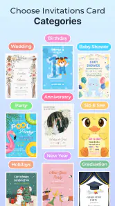 Invitation Maker & Card Design screenshot