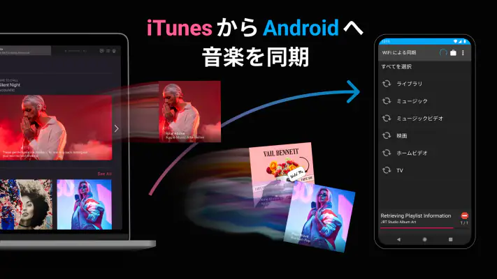 iSyncr：iTunes用の同期 screenshot 1