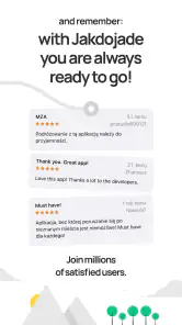 Jakdojade: public transport screenshot
