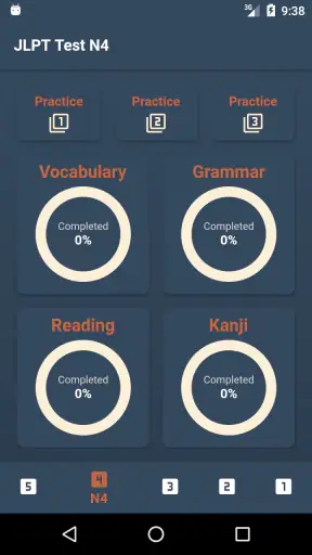 JLPT Test with AI Sensei screenshot 1