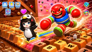 Keyboard Tower: ASMR Climb screenshot 1