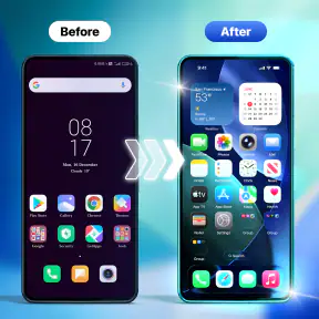 Launcher iOS 26 Theme screenshot 1