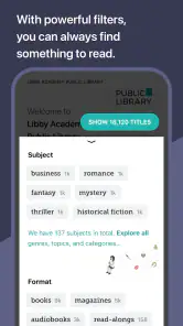 Libby, by OverDrive screenshot
