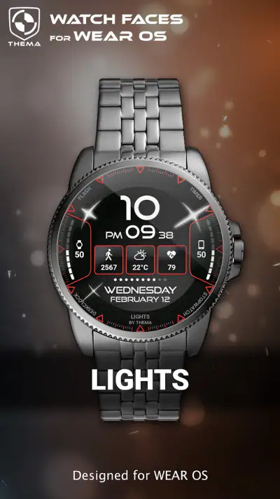 Lights Watch Face screenshot 1