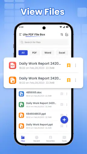 Lite PDF File Box screenshot 1