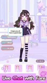 Star Doll: メイクゲーム & 着せ 替え ゲーム screenshot 7