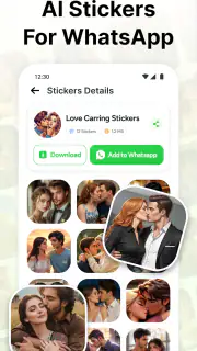 Love Romantic Kiss WAStickers screenshot 2