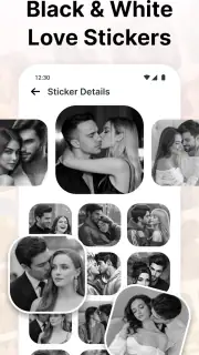 Love Romantic Kiss WAStickers screenshot 3