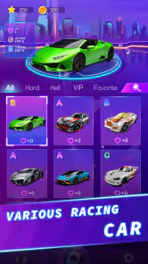 Magic Beat Racing music game screenshot