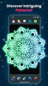 Magic Doodle: Glow Art Drawing screenshot