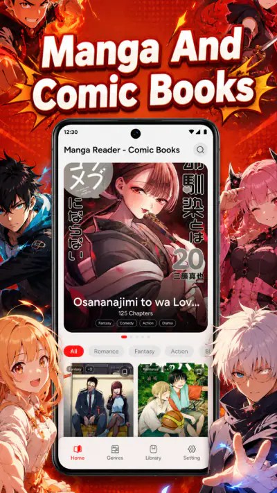 Manga Reader - Comic Books screenshot 1