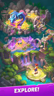 Merge Adventure: トラベルゲーム screenshot 4