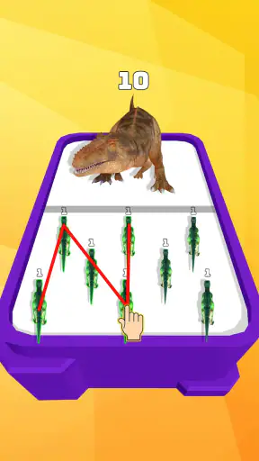 Merge Dinosaurs Battle Fight screenshot 1