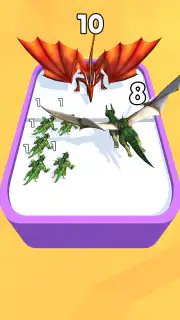 Merge Master - 恐竜ゲーム screenshot 2