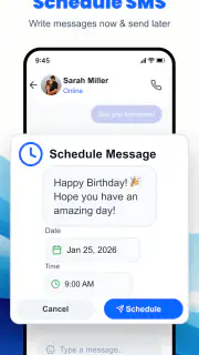 Messenger: SMS Home Launcher screenshot 3