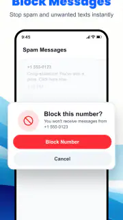 Messenger: SMS Home Launcher screenshot 4