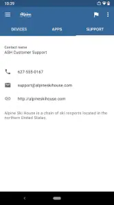 Microsoft Intune ポータル サイト screenshot