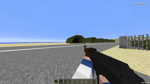 Minecraft PE2025用のGunsMods screenshot