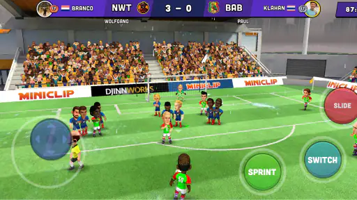 Mini Football - ミニフットボール screenshot