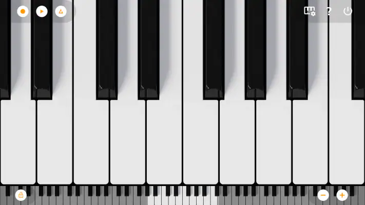 Mini Piano Pro screenshot 1