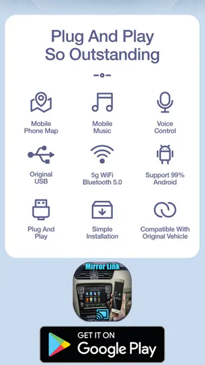 Mirror link car connector screenshot 1