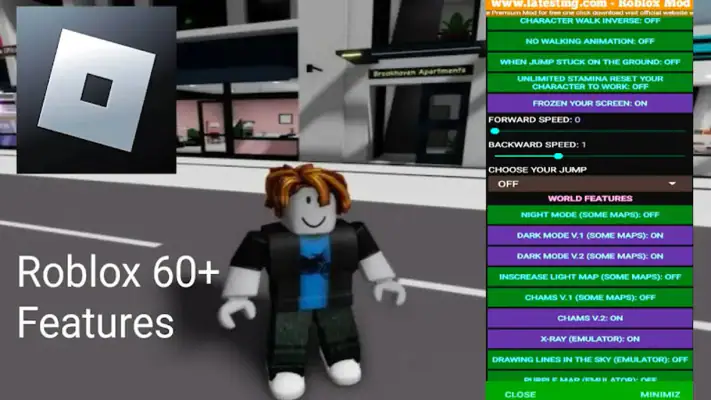Mod Menu For RBX screenshot 1