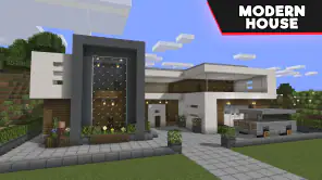 Modern House Map for Minecraft screenshot 1