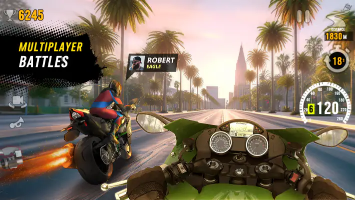 Motor Tour: Biker's Challenge screenshot 1