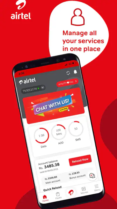My Airtel screenshot 1