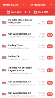 My Earthquake Alerts - Map screenshot 2