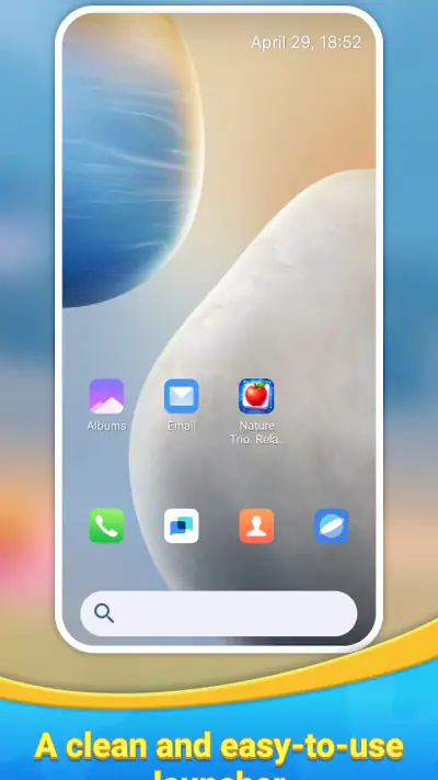 Nature Trio: Relax Launcher screenshot 1