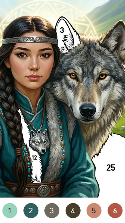 Nomad Color By Number Games screenshot 1