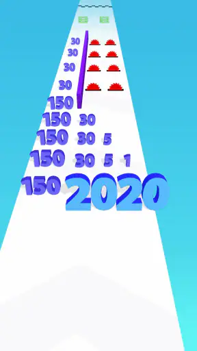 Numbers Run Merge Challenge screenshot 1