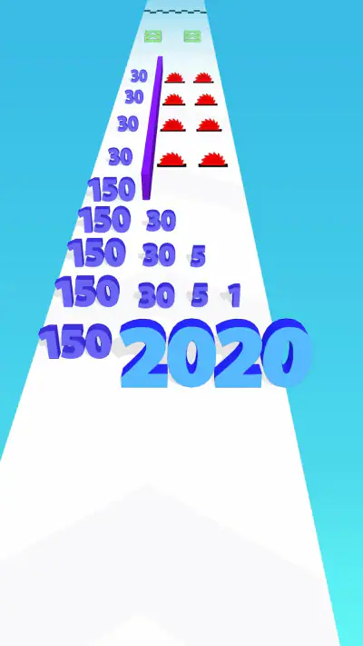 Numbers Run Merge Challenge screenshot 1