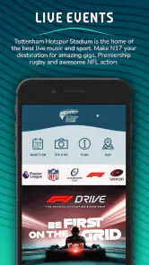 Official Spurs + Stadium App screenshot