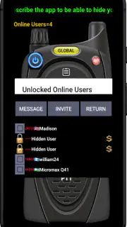 Online Walkie Talkie Pro PTT screenshot 4