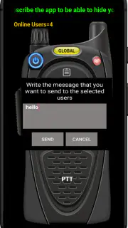 Online Walkie Talkie Pro PTT screenshot 5